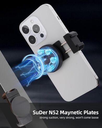 Magnetic Golf Cart Phone Holder - Strong N52 Magnet Mount for EZGO/Motorcycle/Gym, 360° Rotatable Phone Caddy for iPhone 16/Galaxy S24/Google Pixel Golf Cart Accessory（SJ024） in Kuwait