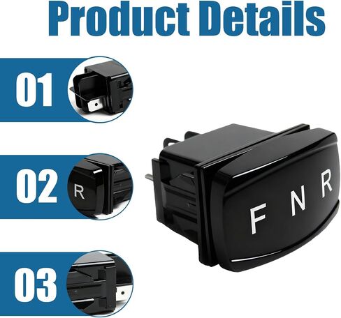 FR-027 مفتاح عكسي أمامي يناسب E-Z-GO TXT 2014 وأحدث عربات الجولف 48 فولت FWD REV وظيفة تحل محل 624514G01 in Kuwait