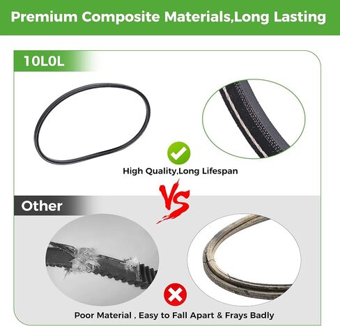 10L0L OEM 1014290 Golf Cart Starter Generator Belt for Club Car DS from 1987-1991 & 1994 Gas Models with 341 CC Engine in Kuwait
