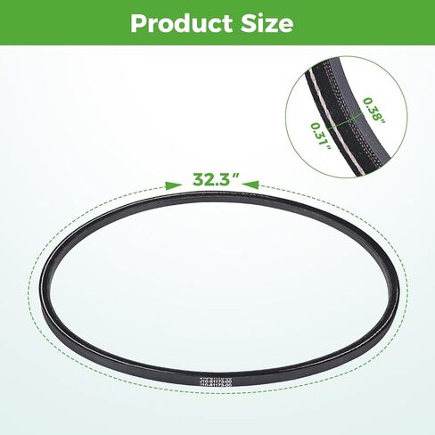 10L0L OEM 1014290 Golf Cart Starter Generator Belt for Club Car DS from 1987-1991 & 1994 Gas Models with 341 CC Engine in Kuwait