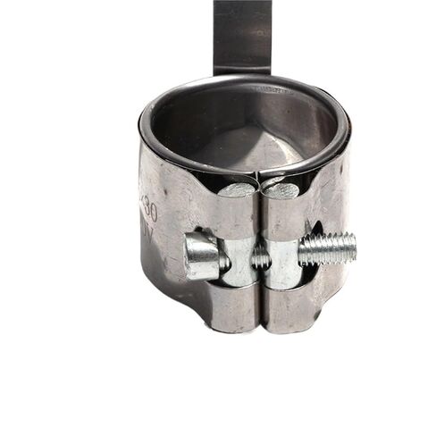 1pcs High Temperature Line Band Heater Stainless Steel 110W-190W Plastic Injection Machine Inner Dia.45mm Height25-45mm(Gold,220V_190W 45X45MM(IDXH)) in Kuwait