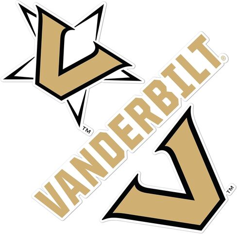 Desert Cactus Vanderbilt University Sticker Commodores VU Vinyl Decals Laptop Water Bottle Car Scrapbook T5 (Type 5-1) in Kuwait