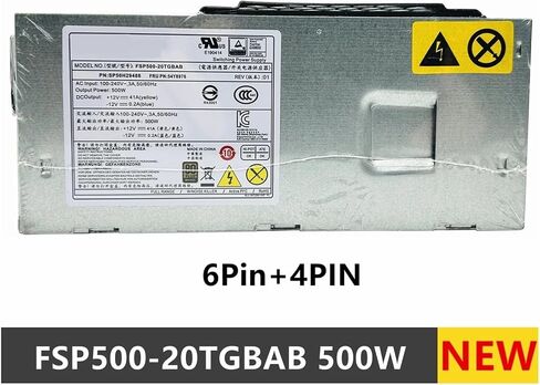 500 واط لإمدادات الطاقة PSU 6Pin+4PIN FSP500-20TGBAB GW-T300SPWC-TF GW-TFX200AHD HK300-71PP in Kuwait