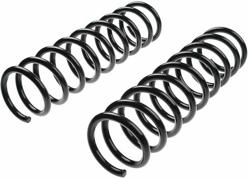 Suspension Coil for Spring Rear Left & Right 2x for BMW for 528i 2.8L 1996-2000 for 540i 4.4L 1997-2003 E39 Black in Kuwait