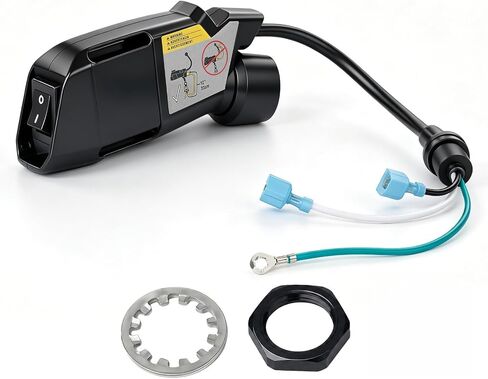 836225 Switch Box for ProTeam Super Coach Pro 6 & 10 | Full Assembly Replacement, Includes Tightening Nut, Power Control Component, Commercial Backpack Vacuum Parts, Easy Fix in Kuwait