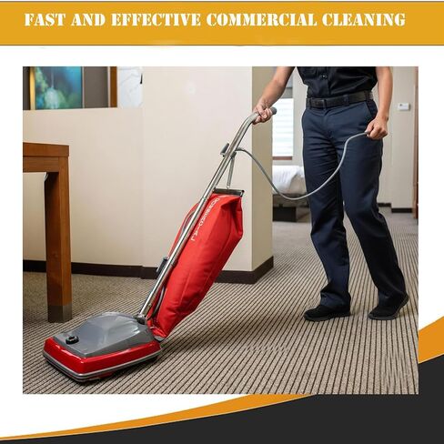 Replacement For Sanitaire SC679K, SC679J Tradition Upright Commercial Bagged Vacuum, Red Shakeout Bag Assembly Reusable Cloth Shake-Out Bag - 18 Qt Capacity 24716C-30 in Kuwait