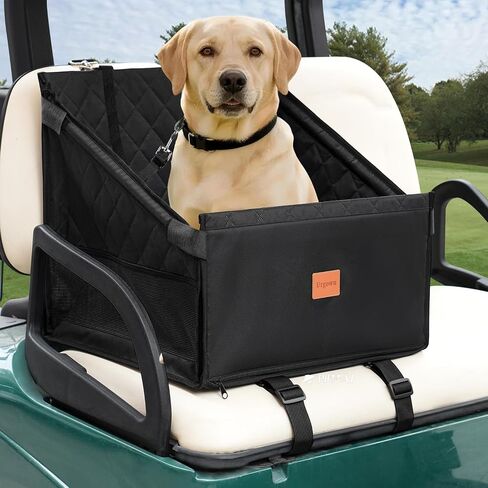 Universal Golf Cart Dog Seat for Small/Medium Dogs and Cats, Upgraded Rigid Frame, Durable & Scratch-Proof in Kuwait