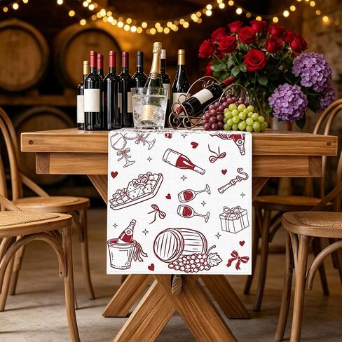 تتراوح أعمارهم بين الكمال زينة عيد الميلاد الجدول عداء الشيخوخة مثل غرامة النبيذ حزب المرأة التقاعد الذكرى المنزل المطبخ غرفة الطعام ديكور الطاولة in Kuwait