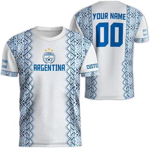 Customized Jersey Argentina, Custom Argentinian Soccer Jersey, Argentina Jersey Men, Retro Soccer Jerseys for Men in Kuwait