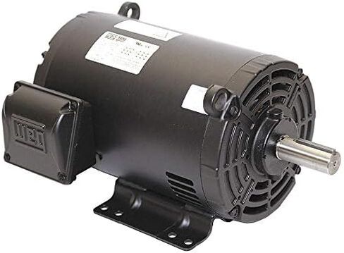 محرك Weg 1 HP للأغراض العامة، ثلاثي الطور، 1760 دورة في الدقيقة، الجهد الكهربي 208-230/460، الإطار 143/5T - 00118OT3E143T-S in Kuwait