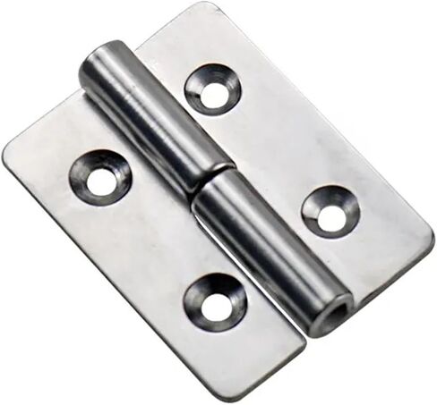 304 Stainless Steel Left and Right Style Cabinet Door Hinge Removable Hinge 1Pcs(Left) in Kuwait