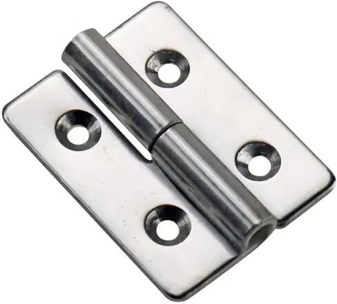 304 Stainless Steel Left and Right Style Cabinet Door Hinge Removable Hinge 1Pcs(Left) in Kuwait