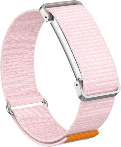 Nylon Adjustable Sport Watch Strap for Google Fitbits Air, Quick Release Protective Frame Replacement Band, Breathable Woven Wristband for Gym Commute Outdoor Workout Sleep Tracking in Kuwait