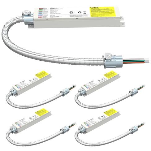 بطارية احتياطية للطوارئ بقدرة 40 وات 100-347 فولت، مخرج DC170V، محرك طوارئ LED قابل لإعادة الشحن لضوء UFO LED HIGH Bay مع سائق خارجي، وقت الطوارئ 90 دقيقة مدرج في قائمة UL. in Kuwait