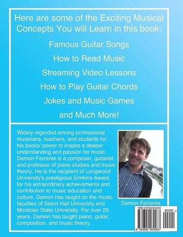 Guitar Book for Kids 5 & Up - Beginner Lessons: Learn to Play Famous Guitar Songs for Children, How to Read Music & Guitar Chords (Book & Streaming Videos) in Kuwait