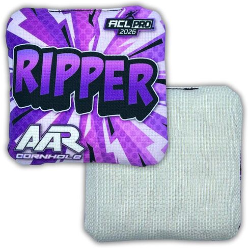 أكياس Ripper Cornhole - ACL Pro مختومة 2026 - مجموعة من 4 حقائب - صنع في الولايات المتحدة الأمريكية - إصدار الصدمات in Kuwait