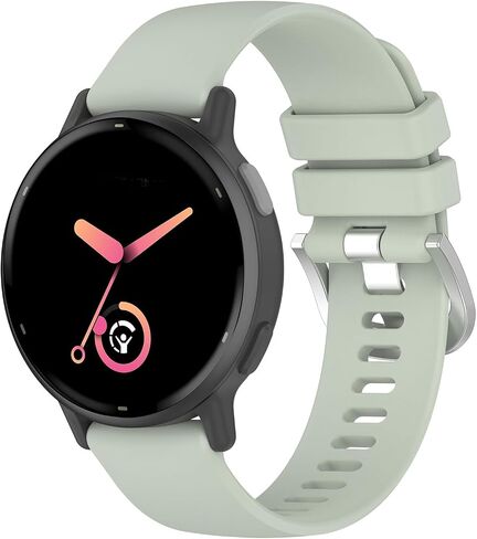 لـ Garmin Vivoactive 5 Band، أربطة بديلة من السيليكون 20 مم لـ Garmin Vivoactive 6/5/3/3 Music in Kuwait