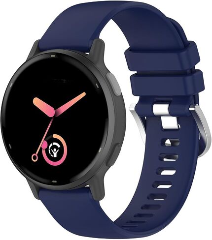 لـ Garmin Vivoactive 5 Band، أربطة بديلة من السيليكون 20 مم لـ Garmin Vivoactive 6/5/3/3 Music in Kuwait