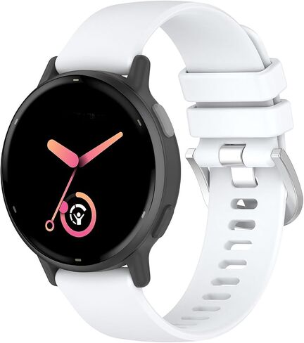 لـ Garmin Vivoactive 5 Band، أربطة بديلة من السيليكون 20 مم لـ Garmin Vivoactive 6/5/3/3 Music in Kuwait