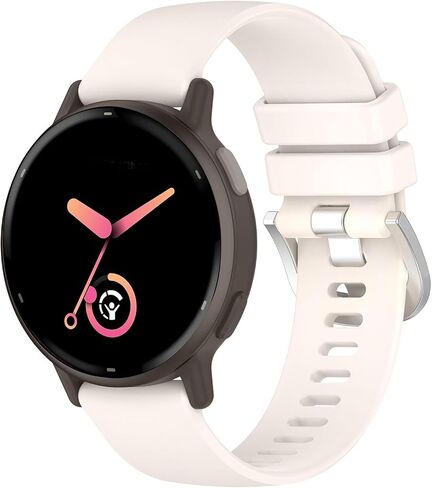 لـ Garmin Vivoactive 5 Band، أربطة بديلة من السيليكون 20 مم لـ Garmin Vivoactive 6/5/3/3 Music in Kuwait