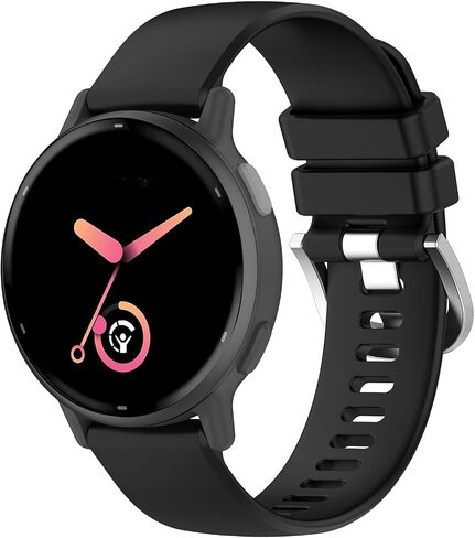 لـ Garmin Vivoactive 5 Band، أربطة بديلة من السيليكون 20 مم لـ Garmin Vivoactive 6/5/3/3 Music in Kuwait