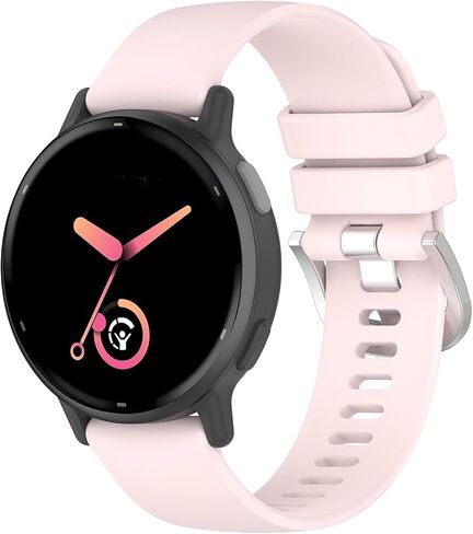 لـ Garmin Vivoactive 5 Band، أربطة بديلة من السيليكون 20 مم لـ Garmin Vivoactive 6/5/3/3 Music in Kuwait