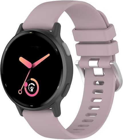 لـ Garmin Vivoactive 5 Band، أربطة بديلة من السيليكون 20 مم لـ Garmin Vivoactive 6/5/3/3 Music in Kuwait