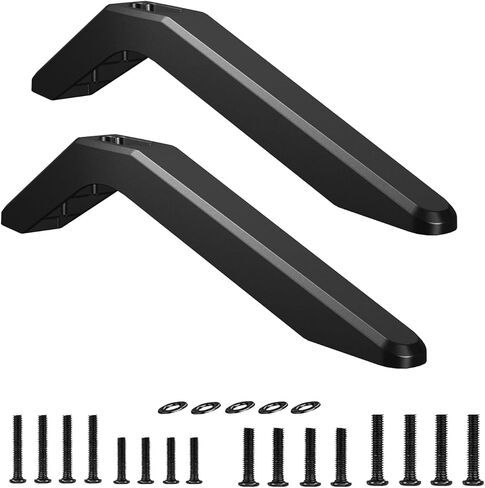 TV Metal Base Stand,TV Unit Holder are Compatible with Some Models of Brands Such as TCL, Samsung, Hisense, LG and Vizio.Not Universal Legs(32-80 inches) in Saudi Arabia