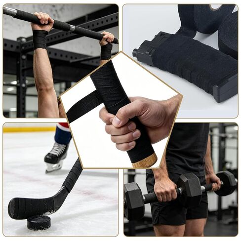 Tactical Grip Tape,1.5 Inch x 65 FT Strong Adhesive Gun Griptape,Multipurpose Non-Slip Tactical Wrap Tape for Guns,Handgun, Rifle, Hockey, Bats, Rackets, Pullup Bars, Tools & Sport Handles in Saudi Arabia