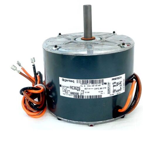 محرك مروحة مكثف مطور من OEM يناسب GE Genteq Rheem Ruud Weather King | 460 فولت، 1/5 حصان، كورسير in Kuwait