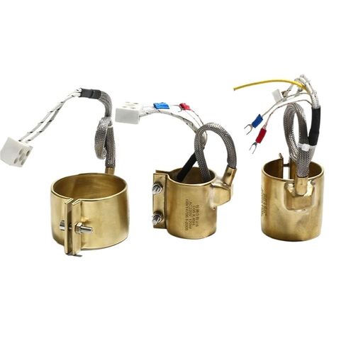 1pcs Brass Insulated Band Heater Coil 220V Copper Heating Element 42x40mm 42x60mm 240W-360W for Injection Molding Machine(Type1,220V_IDXH 42X50MM 320W) in Kuwait