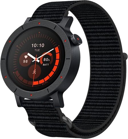 NovNov 22mm Nylon Watch Band for CMF by Nothing Watch 3 Pro/2 Pro/Pro | Quick Release Replacement Strap For Men Women Skin-friendly Comfortable Breathable Washable Lightweight Soft Durable Stylish in Kuwait