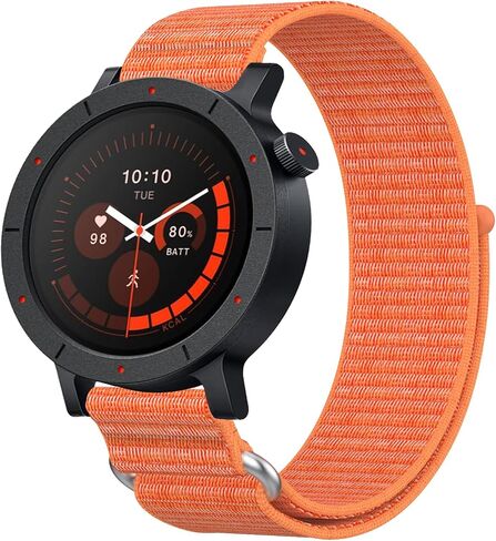 NovNov 22mm Nylon Watch Band for CMF by Nothing Watch 3 Pro/2 Pro/Pro | Quick Release Replacement Strap For Men Women Skin-friendly Comfortable Breathable Washable Lightweight Soft Durable Stylish in Kuwait