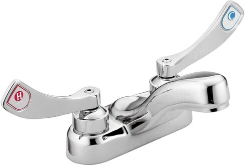 Moen M-DURA Chrome Two-Handle Lavatory Faucet 1.2 gpm, 8215F12 in Kuwait