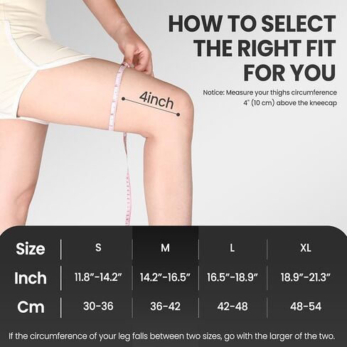 Copper Knee Brace for Men and Women, M, 2 Pack | Knee Pain Relief for Arthritis, Breathable Copper Infused, Running Workout Gym Sports, Anti Slip Adjustable in Kuwait
