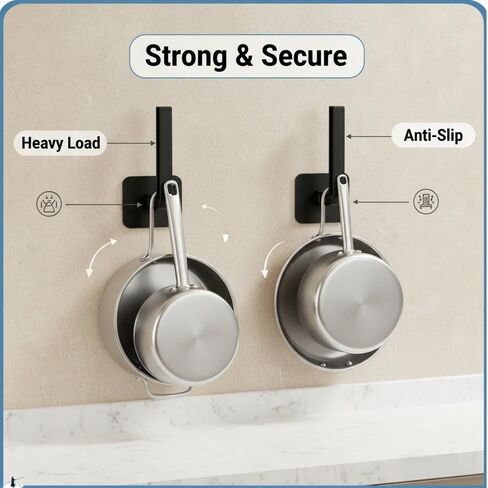 2-Pack Hat Organizer for Baseball Caps,Multi-Purpose Hat Rack Storage, Hook Closet Organization and Storage，Bedroom Decor Strong Adhesive Hat Hooks for Wall Organizer, Two Mounting Options in Kuwait