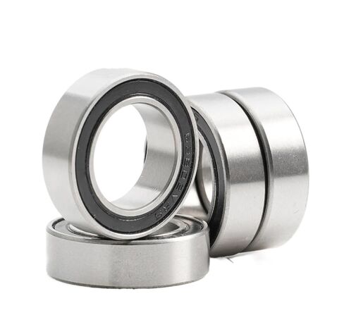 Small Sealed Steel Ball Bearing 4pcs 63802-2RSV 15 * 24 * 7mm Single Row Ball Bearings in Kuwait