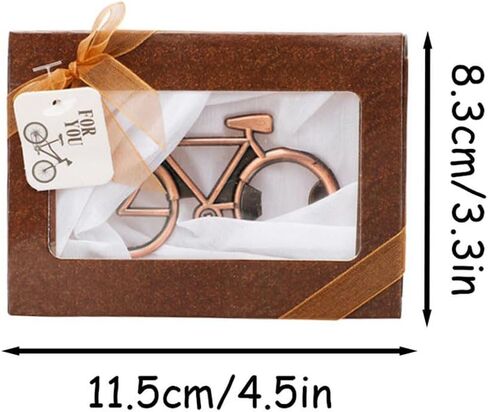 1 Pack Bike Bottle Opener, Creative Bicycle Shaped Souvenirs Favors Gifts Decorations Beer Bottle Opener for Guests Friends Relatives Colleagues in Kuwait