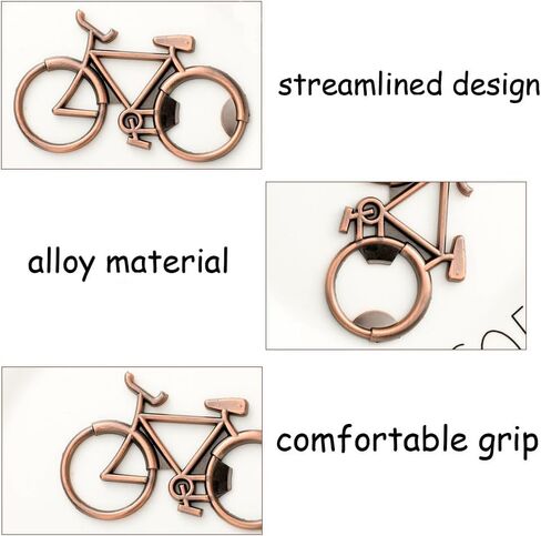1 Pack Bike Bottle Opener, Creative Bicycle Shaped Souvenirs Favors Gifts Decorations Beer Bottle Opener for Guests Friends Relatives Colleagues in Kuwait