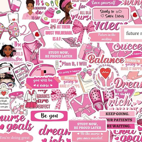 100 Pcs Downtown Girl Y2k Stickers for Adults Aesthetic Decals in Kuwait