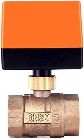 1/2" 3/4" 1" 2" Motorized Ball Valve 220V 12V 24V 3-Wire 2 Point Control Brass Electric Ball Valve(45355,220VAC) in Kuwait