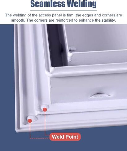 Waterproof Metal Access Door Panel, Easy-Open Drywall Inspection Hatch for Ceiling, Shower Room & Attic, 22x42in (55.9x106.7cm), Durable Access Cover in Kuwait
