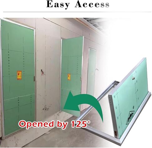Paintable Aluminum Access Panel for Plumbing, Electrical, & Fire Rated Inspections - Flush Mount Design, Durable & Easy to Install, Ideal for Home & Commercial Use in Kuwait