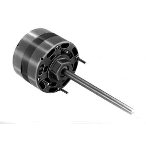Fasco D117 4.4" Frame Open Ventilated Shaded Pole Fan Coil Air-Conditioning and Heating Unit Motor with Sleeve Bearing, 1/15-1/25-1/30-1/40HP, 1550rpm, 115V, 60Hz, 2.4-1.4-1.1-0.9 amps in Kuwait