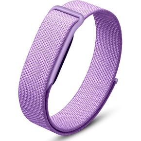 حزام DADO مطاطي من النايلون متوافق مع Google Fitbit Air، حزام رياضي منسوج ناعم ومسامي، سوار معصم بديل مرن قابل للتعديل للرجال والنساء in Kuwait
