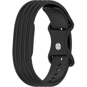 حزام بديل من السيليكون الناعم من VeveXiao متوافق مع Google Fitbit Air، حزام معصم رياضي بحلقة قابلة للتعديل، ملحق مسامي للرجال والنساء للاستخدام اليومي لتتبع اللياقة البدنية - بدون متتبع in Kuwait