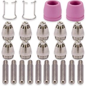 مجموعة المواد الاستهلاكية SG-55 AG-60 WSD-60، قطع البلازما، فوهات طرف الشعلة، 50 قطعة (AG60) .045 بوصة in Kuwait