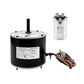 محرك مروحة مكثف 68J24 متوافق مع Lennox 68J2401 97M62 69W96 100483-29 100483-01 K55HXGCE-8094,1/3 HP، 208-230V، 60HZ، 1075 دورة في الدقيقة، 3 أسلاك in Kuwait
