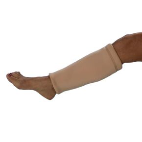 DermaSaver Shin Tube ST1350M، كم واقي للساق لتخفيف تمزق الجلد والضغط، مسامي، ناعم ومريح، متوسط ​​(12-15 بوصة) in Kuwait