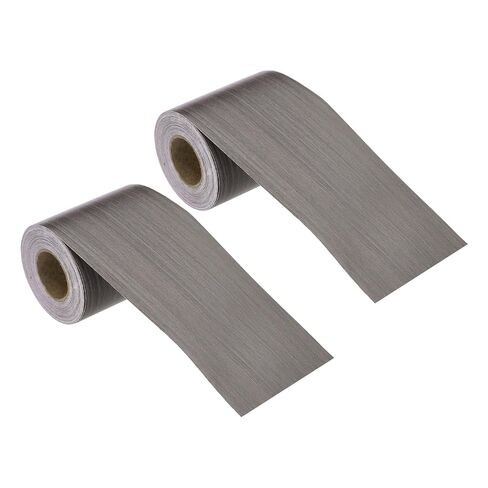 MECCANIXITY Wood Grain Repair Tape, 2 Inch x 33 Feet Self Adhesive Wood Grain Tape Multi-Purpose Wallpaper Border Trim for Furniture Floors Windows Doors Tables Home, Cream, 2 Roll in Kuwait